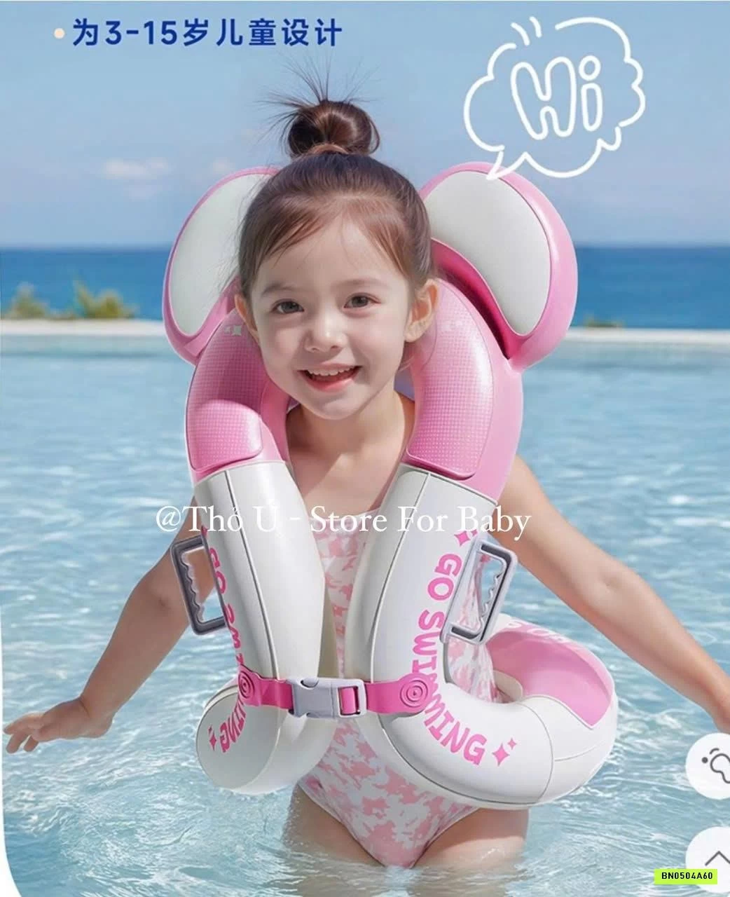 PHAO BƠI CHỐNG LẬT TAI GẤU