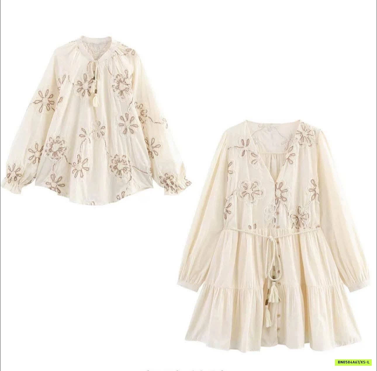 COUPLE ÁO VÁY THÊU KASLEAD