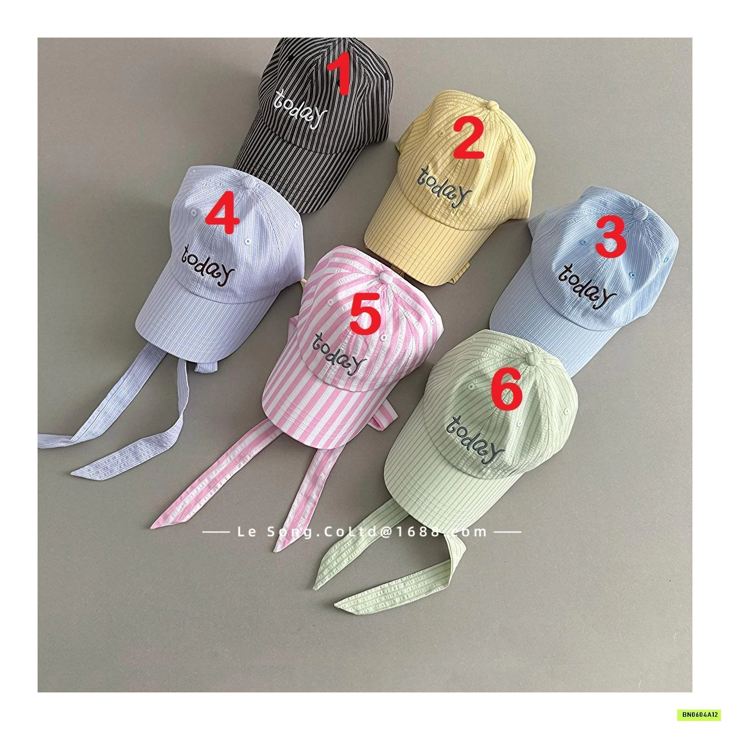 MŨ KẾT SỌC BUỘC NƠ