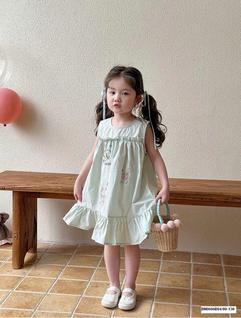 VÁY THÔ SÁT NÁCH BÉ GÁI