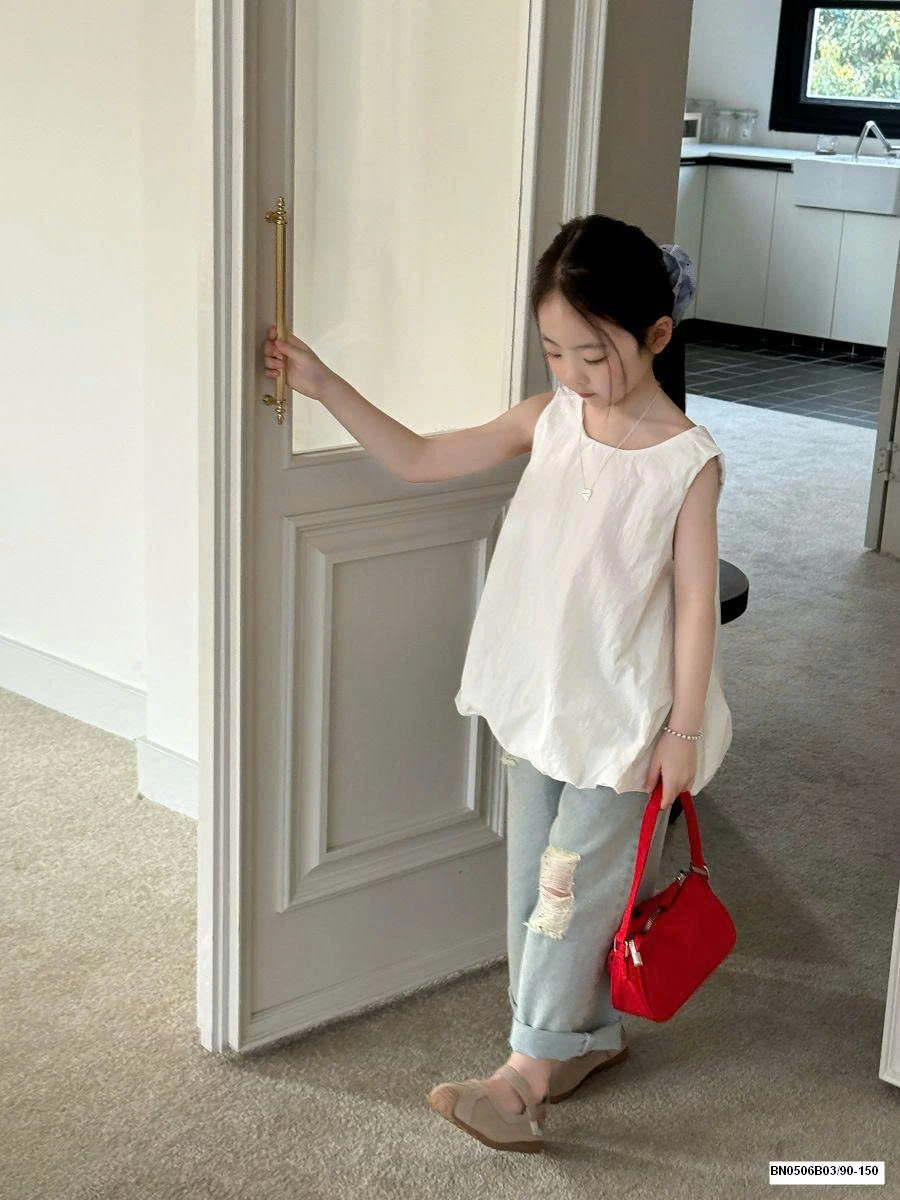 SET ÁO BBD SÁT NÁCH MIX QUẦN JEAN RÁCH