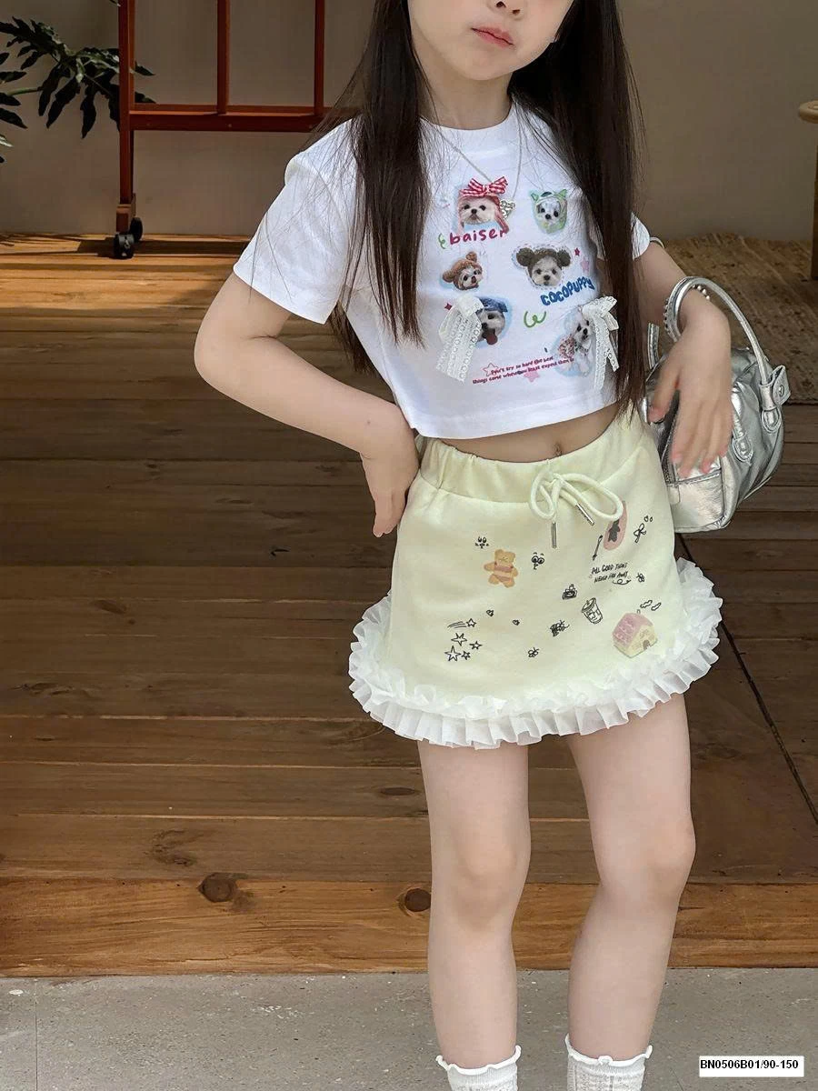 SET ÁO CRT MIX CV HỌA TIẾT DỄ THƯƠNG