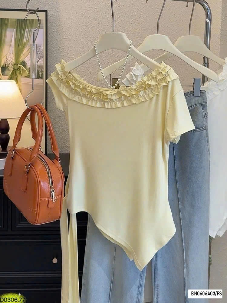 ÁO TRỄ VAI VẠT CHÉO ANNA