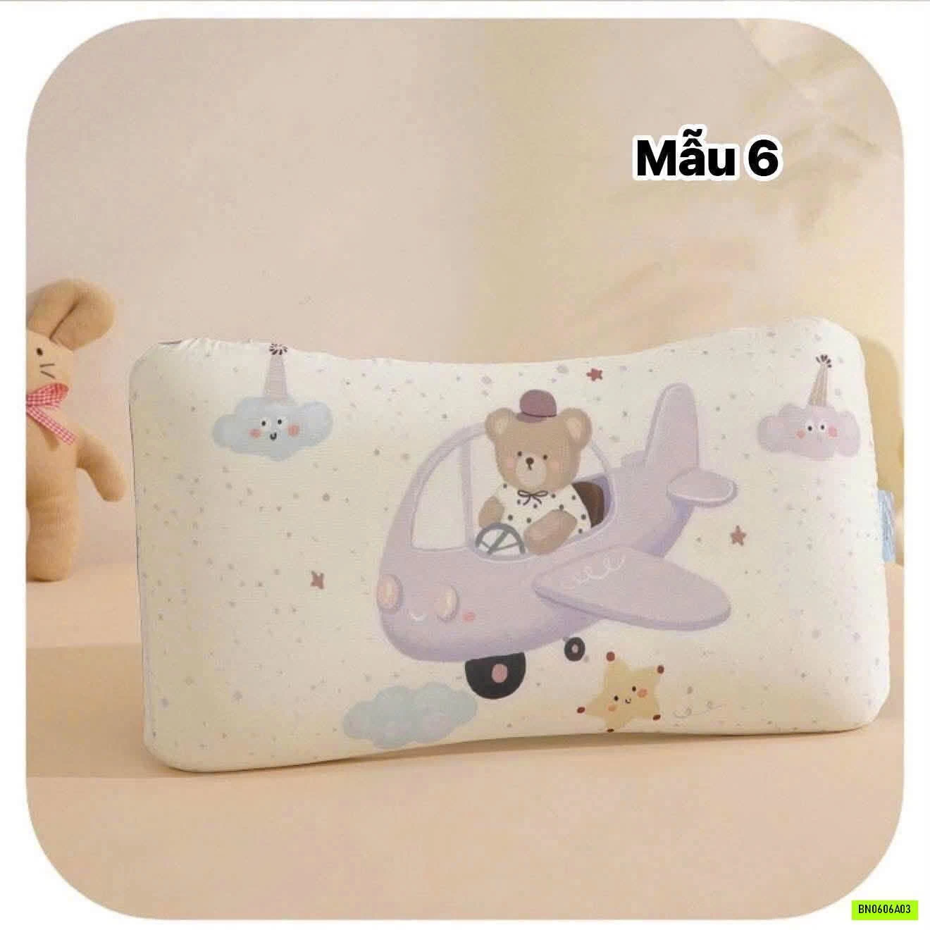 GỐI CAO SU NON BABY LATEX PILLOW