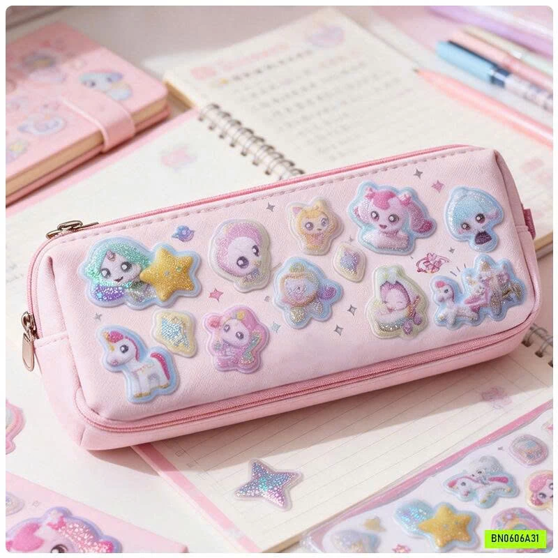 COMBO 4 BÌA MIẾNG DÁN NỔI 3D