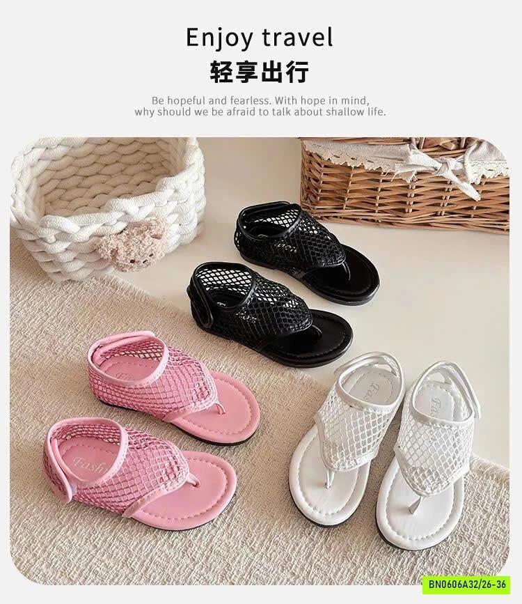 SANDAL XỎ NGÓN LƯỚI CHO BÉ