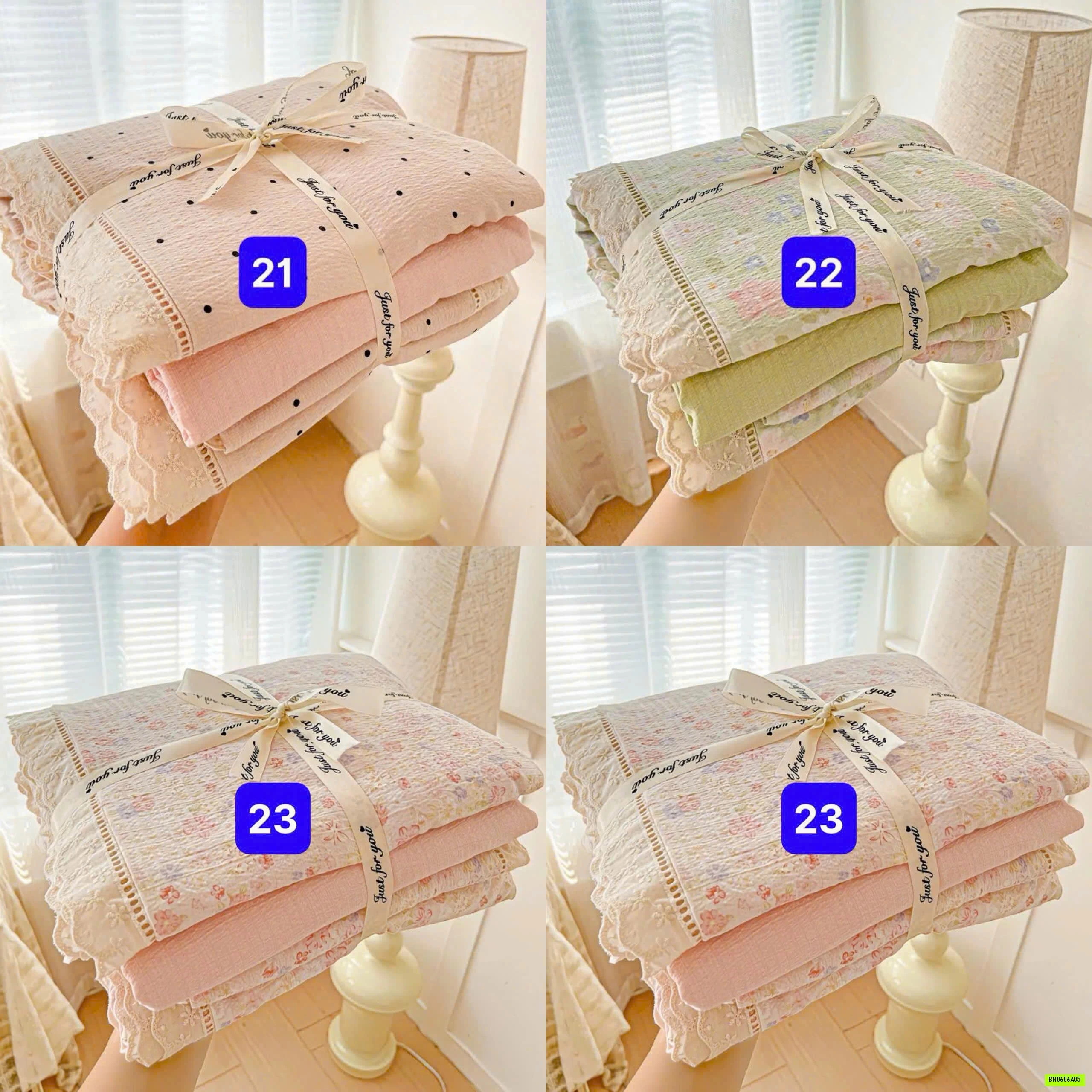 BỘ GA GIƯỜNG 4 MÓN SIÊU XINHH