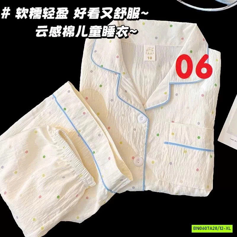 PIZAMA LỤA SỮA KUTE MẸ BÉ