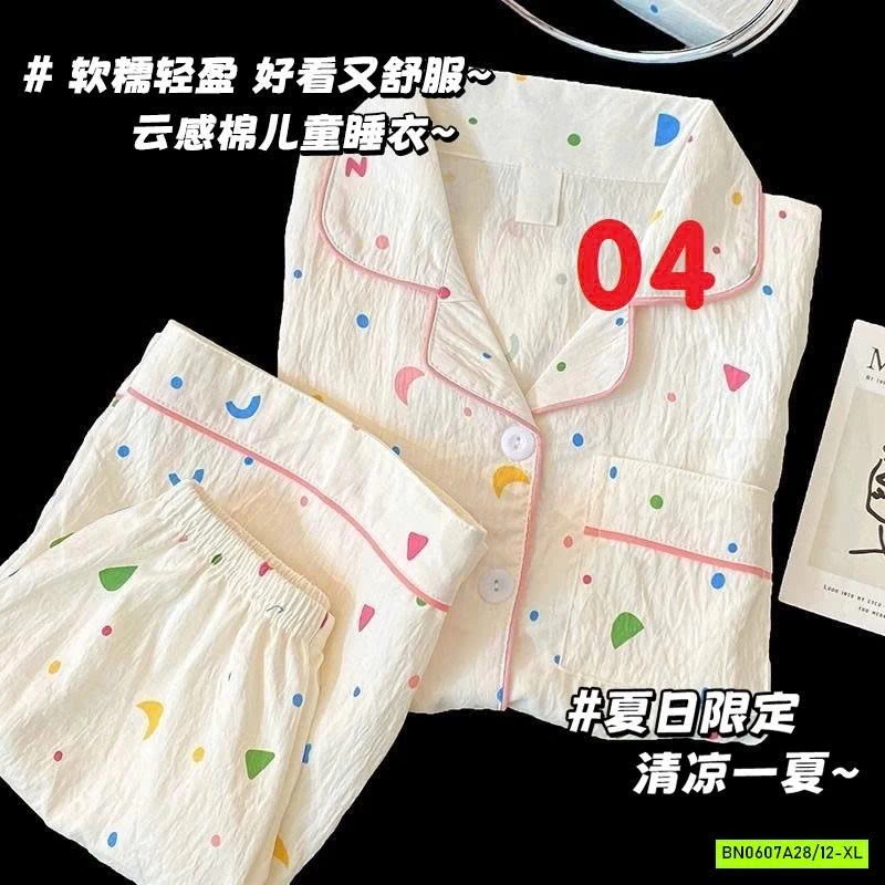 PIZAMA LỤA SỮA KUTE MẸ BÉ