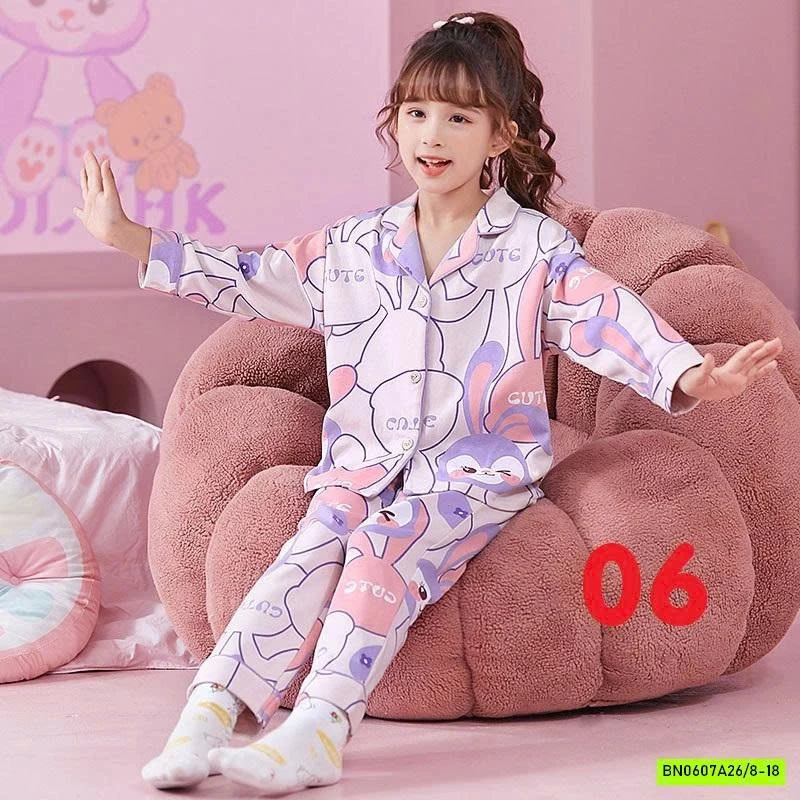 PIZAMA COTTON DÀI TAY BG