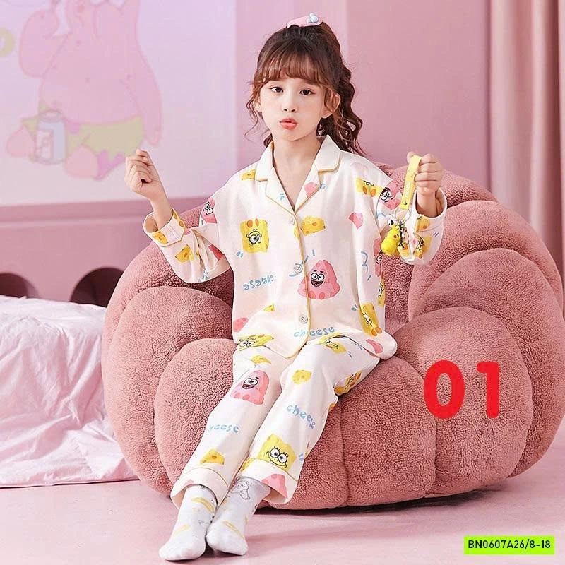 PIZAMA COTTON DÀI TAY BG