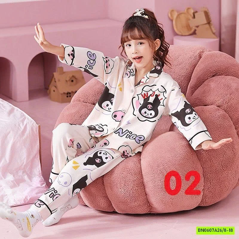 PIZAMA COTTON DÀI TAY BG