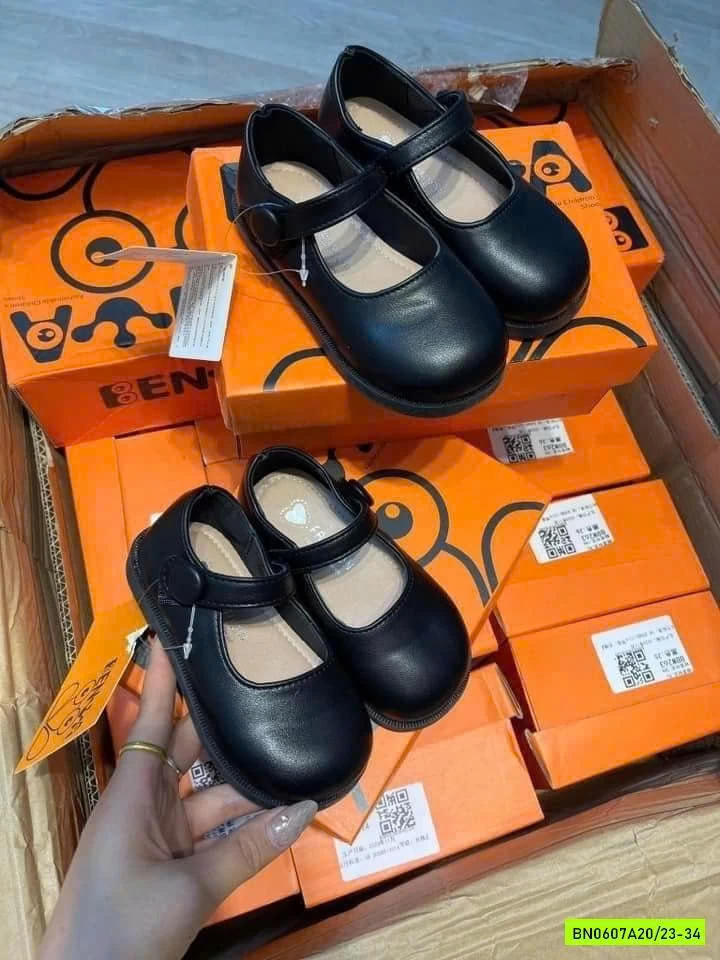 GIÀY BÚP BÊ TRƠN QUAI DÁN