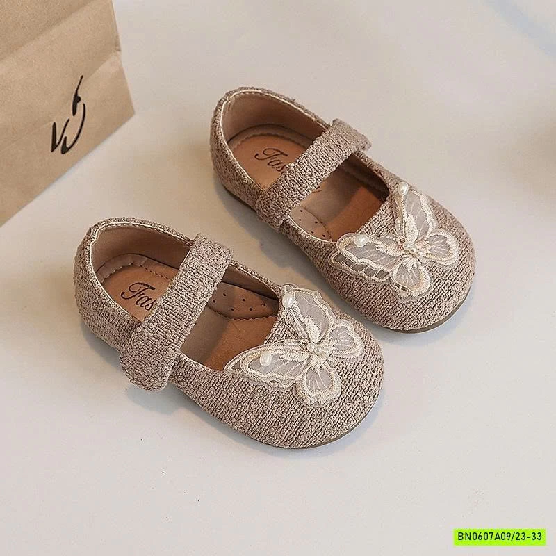 GIÀY BÚP BÊ GẮN BƯỚM