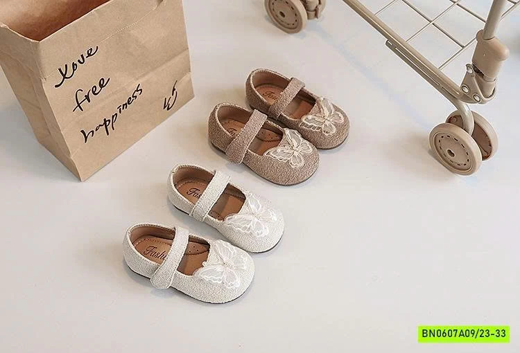 GIÀY BÚP BÊ GẮN BƯỚM