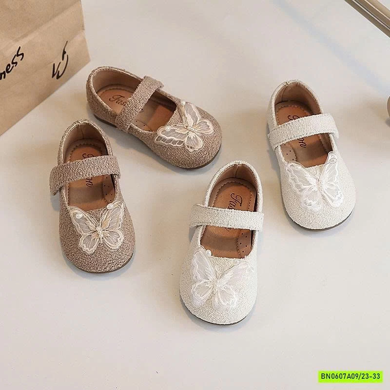 GIÀY BÚP BÊ GẮN BƯỚM