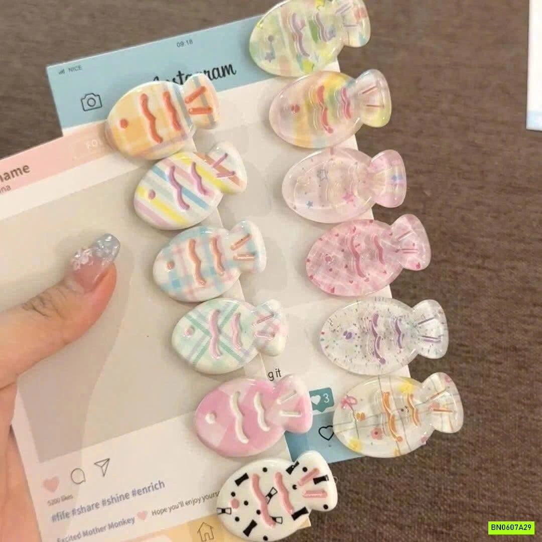 SÉT 50 KẸP TÓC DỄ THƯƠNG