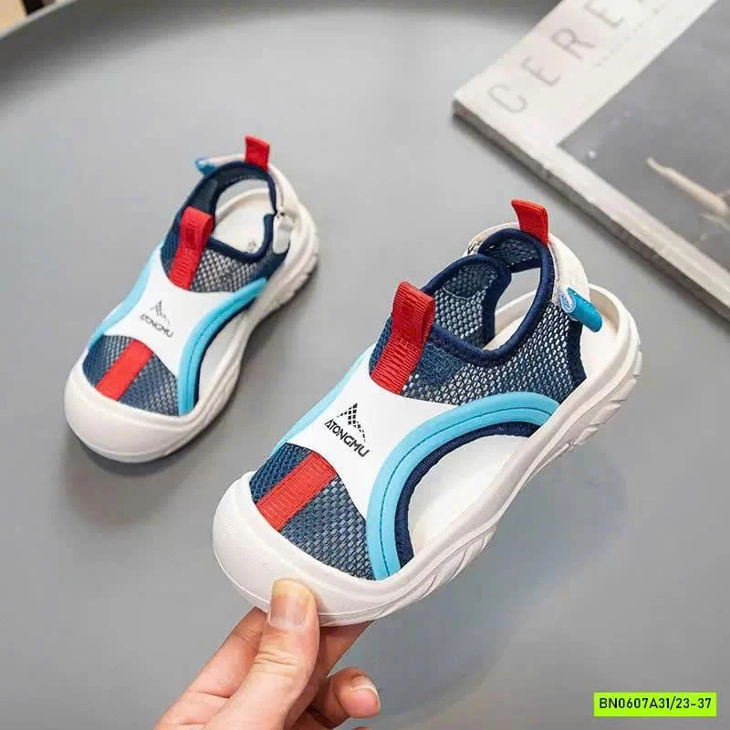 GIÀY LƯỚI QUAI DÁN PHỐI MÀU