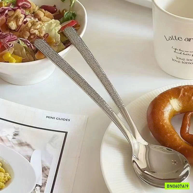 COMBO 5 THÌA THÉP KHÔNG GỈ 304 XUẤT KHẨU