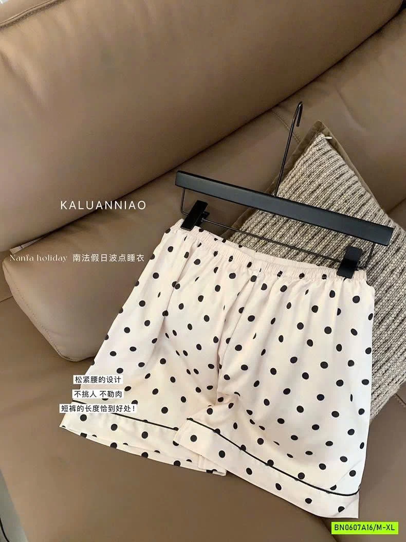 PIJAMA CHẤM BI KALUANNIAO