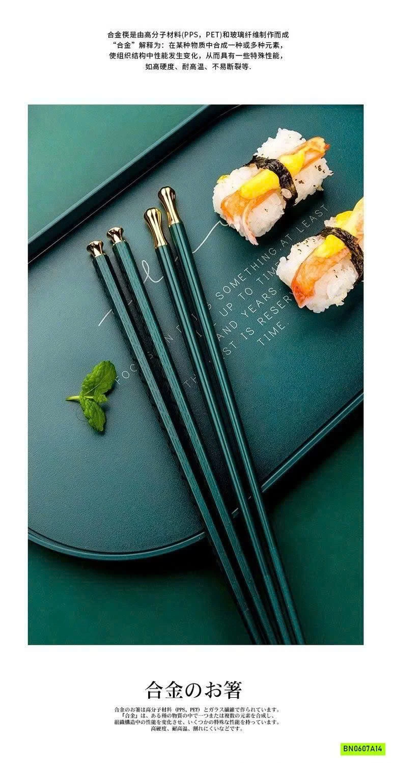 SÉT 10Đ ĐŨA HỢP KIM KHÁNG KHUẨN CAO CẤP