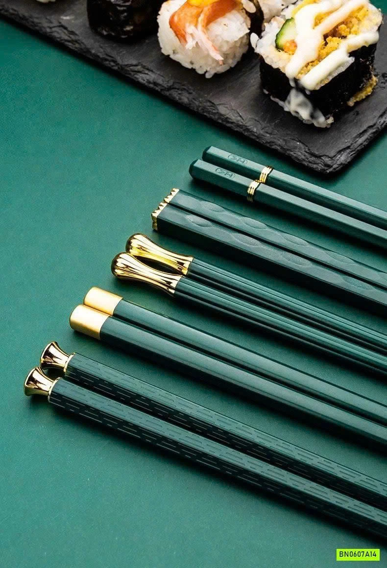 SÉT 10Đ ĐŨA HỢP KIM KHÁNG KHUẨN CAO CẤP