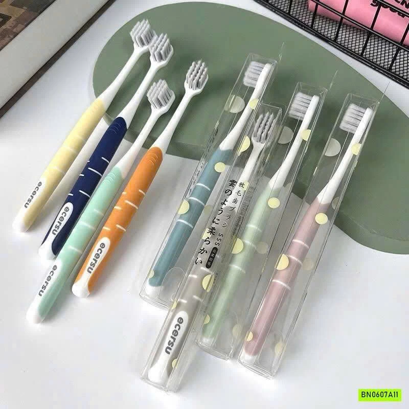 SÉT 8 BÀN CHẢI ĐÁNH RĂNG ECERSU