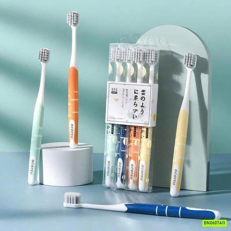 SÉT 8 BÀN CHẢI ĐÁNH RĂNG ECERSU