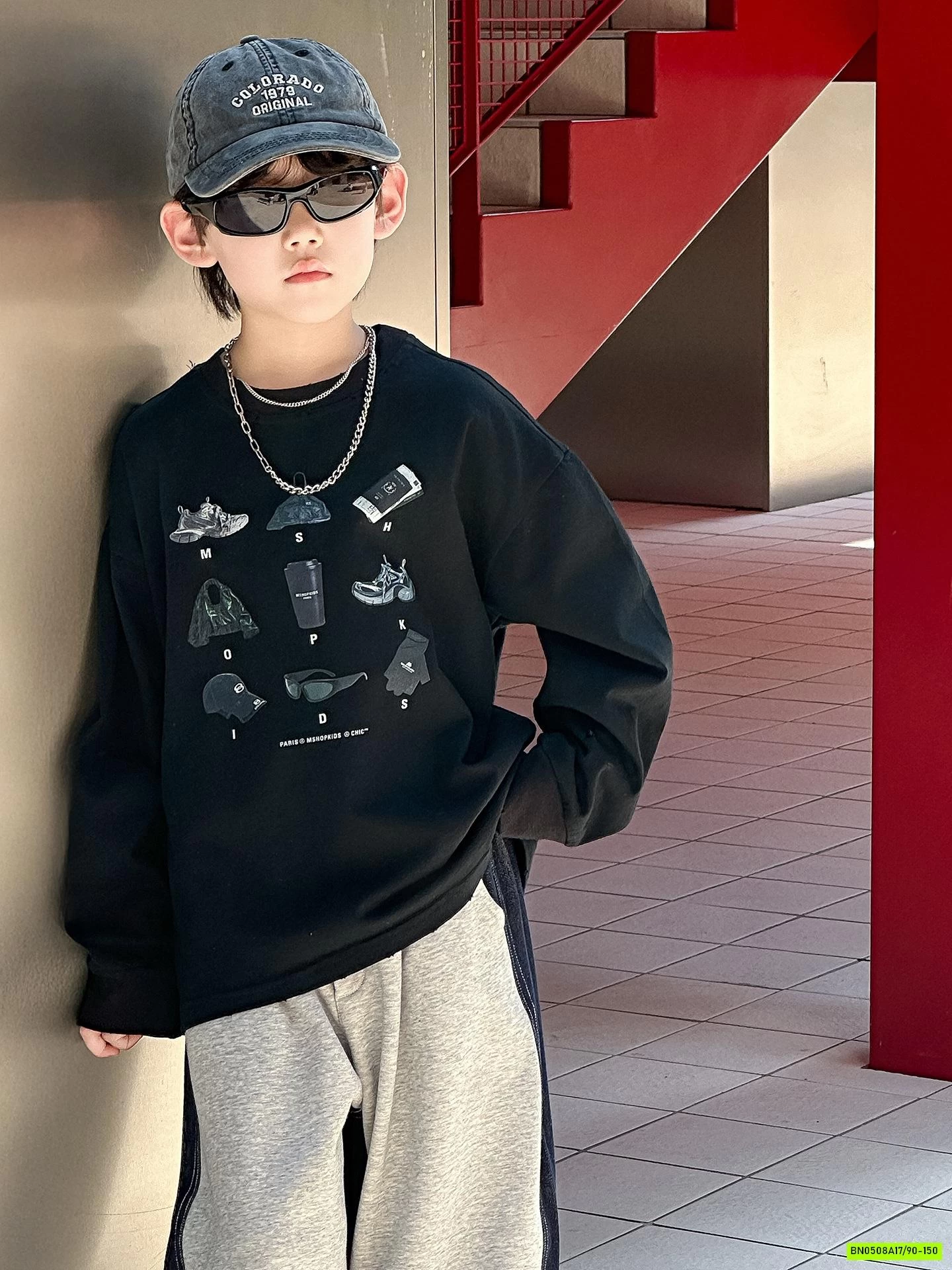 ÁO THUN ĐEN IN HÌNH CÁ TÍNH