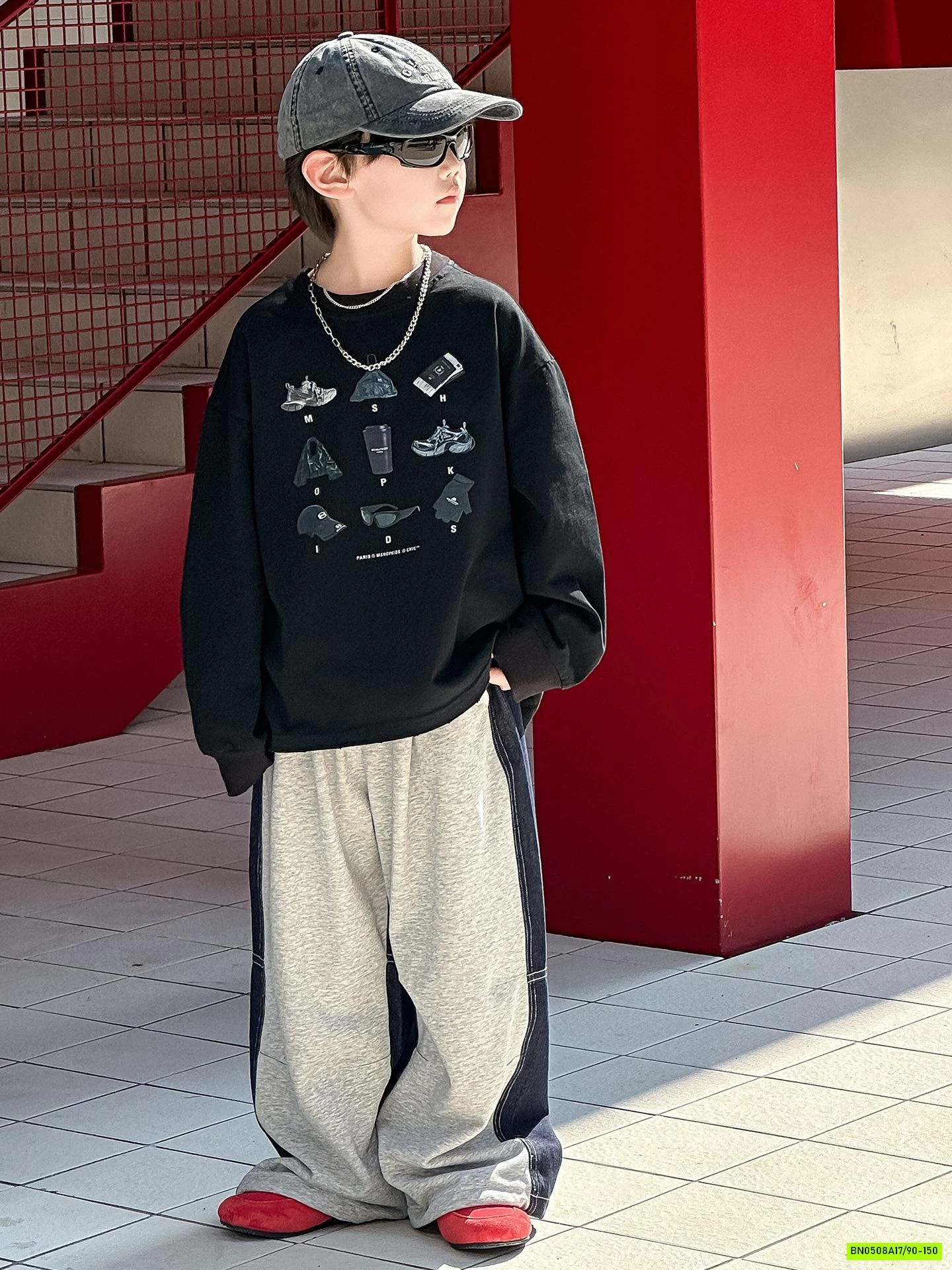 ÁO THUN ĐEN IN HÌNH CÁ TÍNH