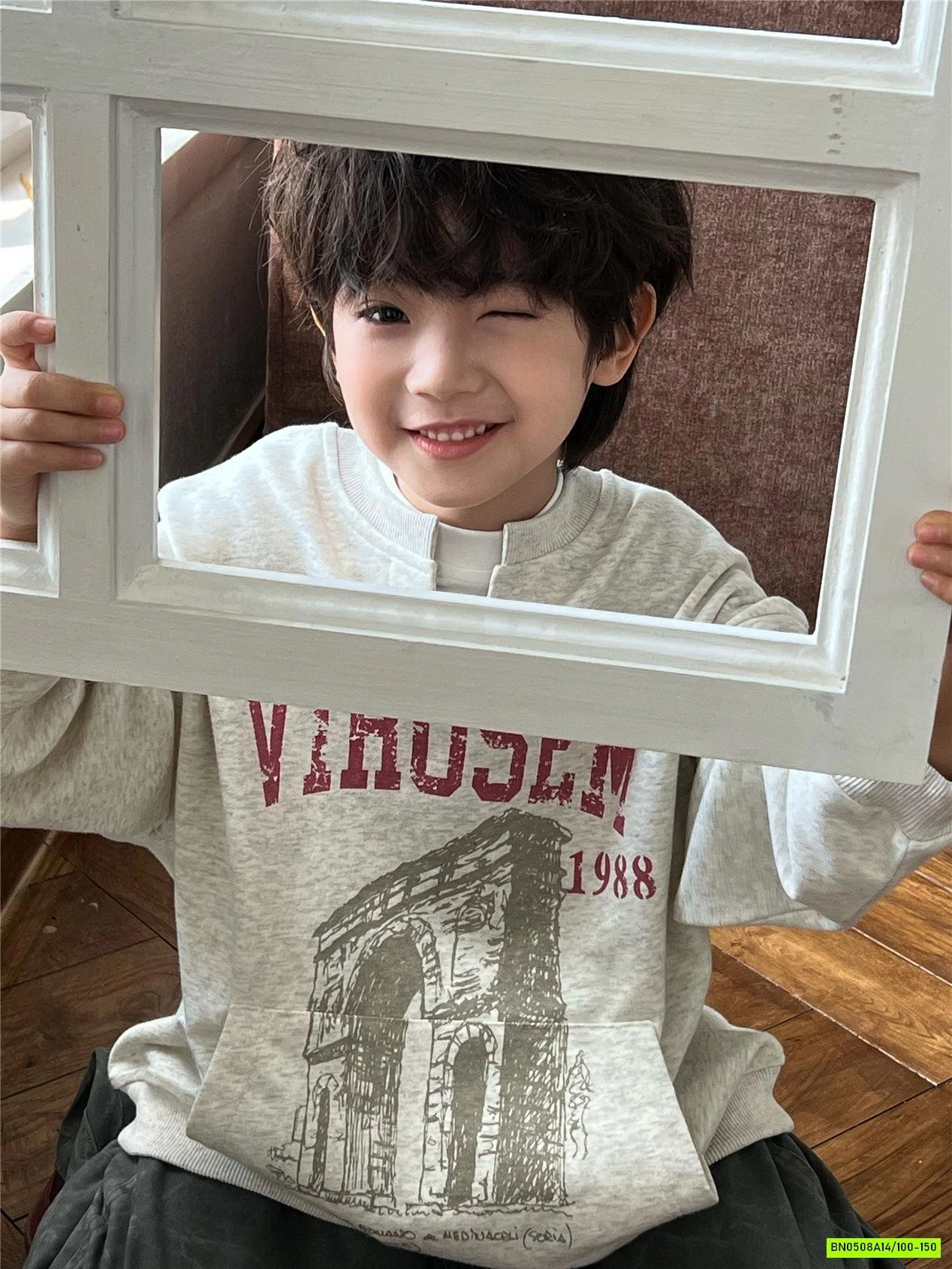 ÁO NỈ GIẢ 2 LỚP CỔ V