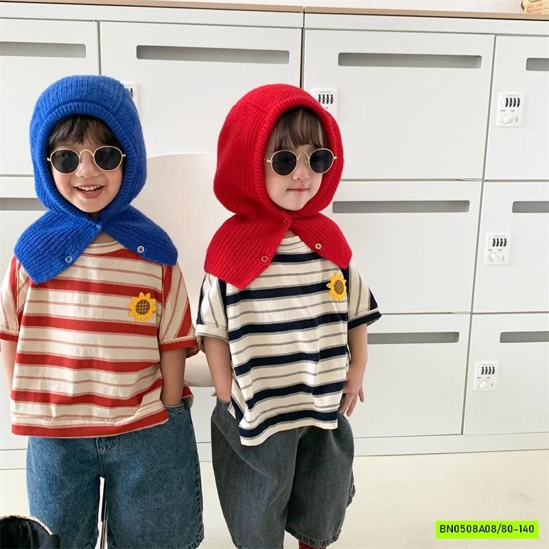 AO THUN KẺ LOGO HOA HƯỚNG DƯƠNG