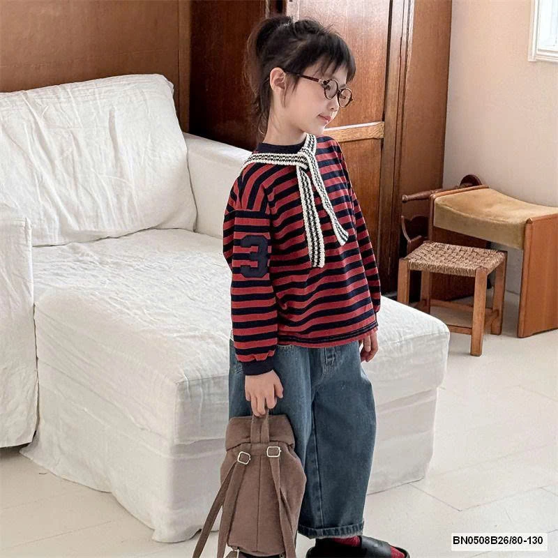 QUẦN JEAN SUÔNG ỐNG RỘNG AD.BABY