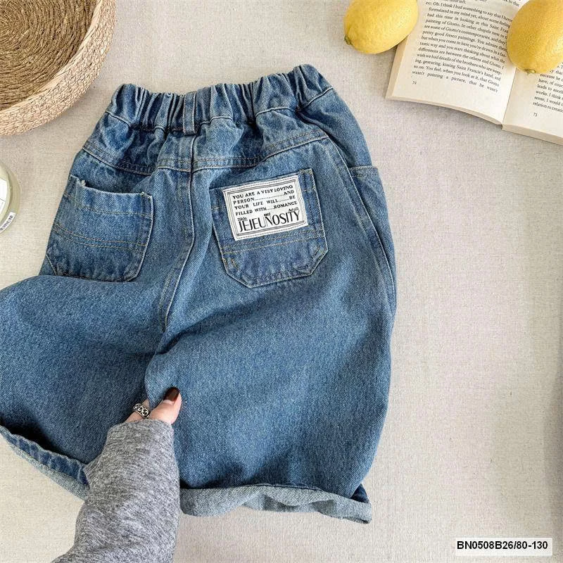 QUẦN JEAN SUÔNG ỐNG RỘNG AD.BABY