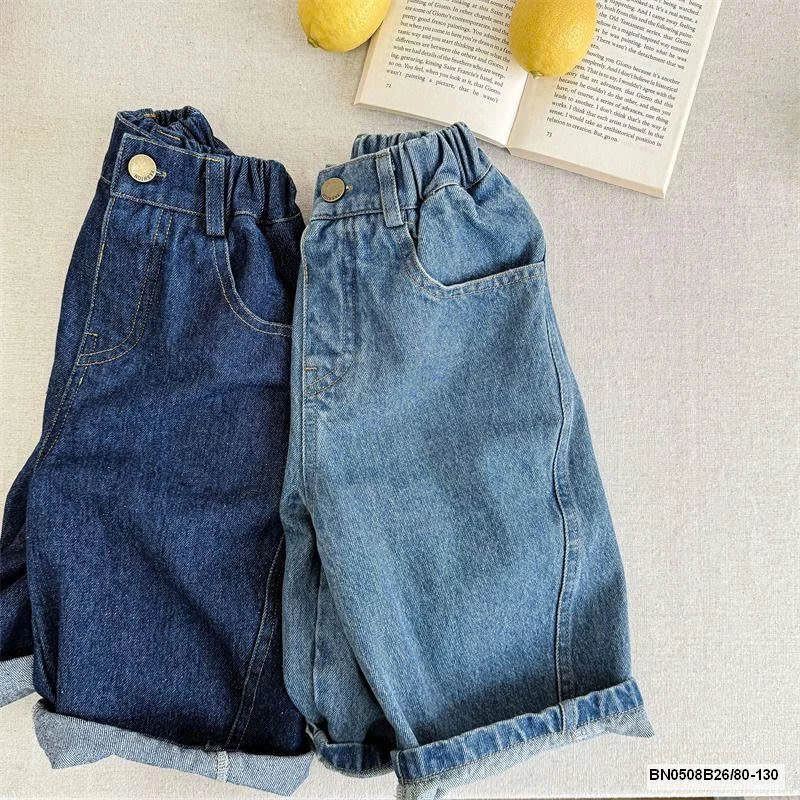 QUẦN JEAN SUÔNG ỐNG RỘNG AD.BABY