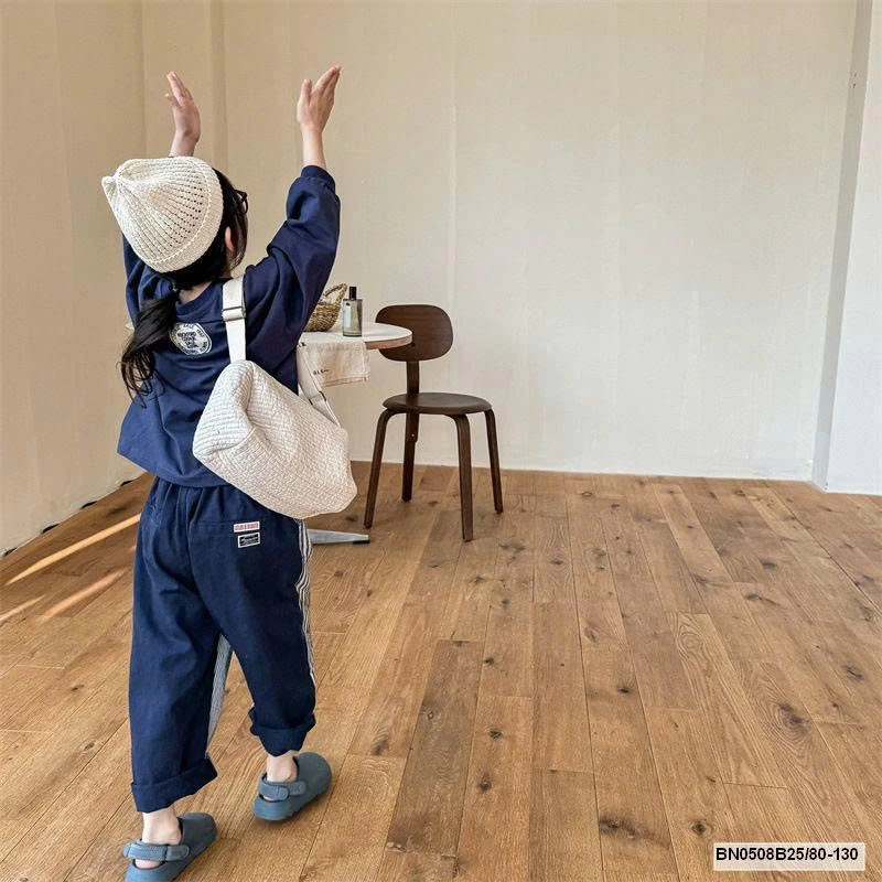 QUẦN BAGGY PHỐI KẺ  AD.BABY