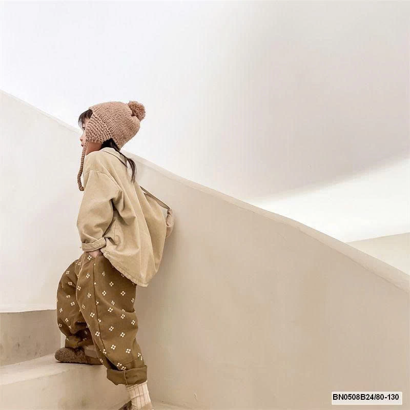 QUẦN BAGGY HOA 4 CÁNH   AD.BABY