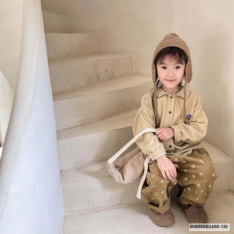 QUẦN BAGGY HOA 4 CÁNH   AD.BABY