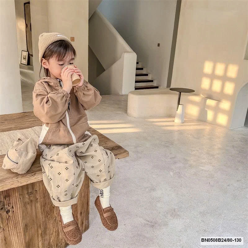 QUẦN BAGGY HOA 4 CÁNH   AD.BABY