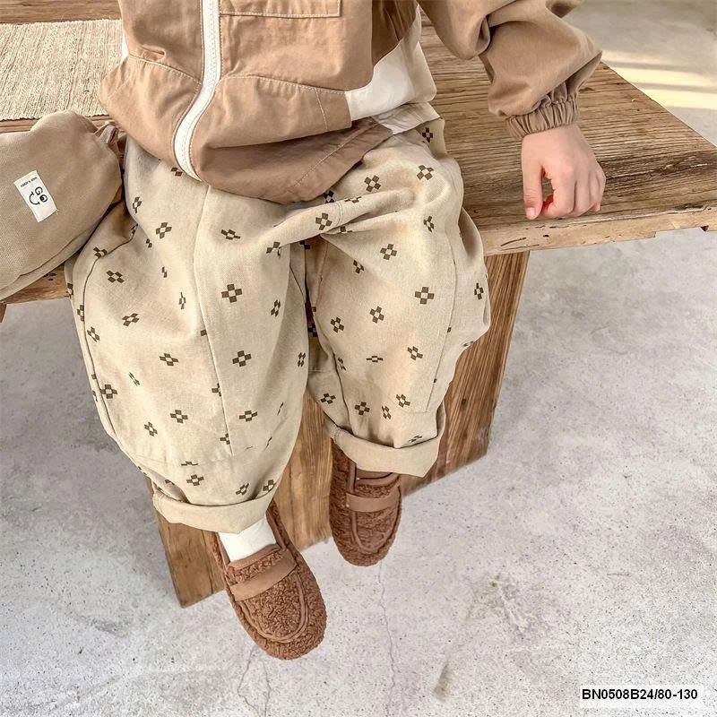 QUẦN BAGGY HOA 4 CÁNH   AD.BABY