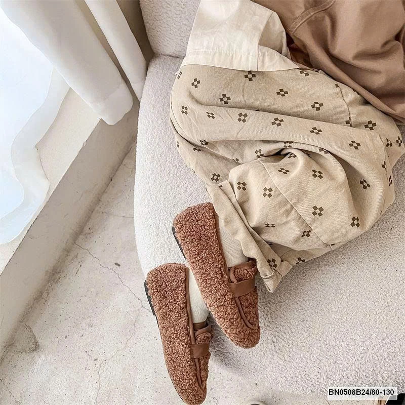 QUẦN BAGGY HOA 4 CÁNH   AD.BABY