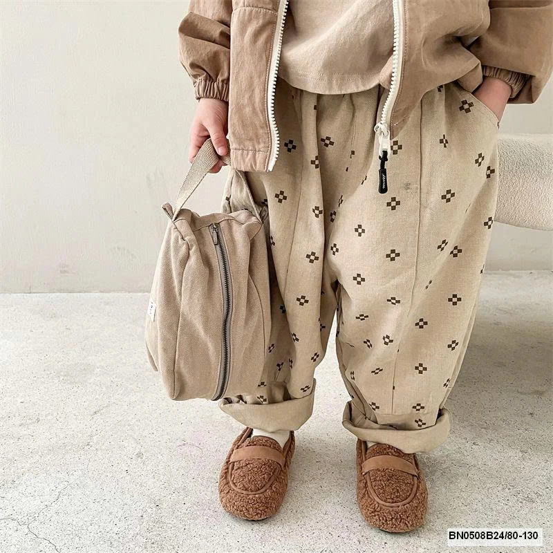 QUẦN BAGGY HOA 4 CÁNH AD.BABY