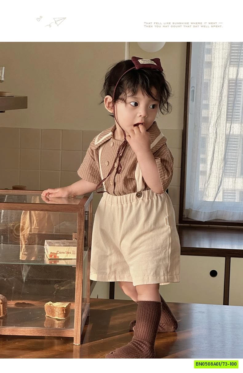 SÉT BODY SƠ MI NÂU VINTAGE