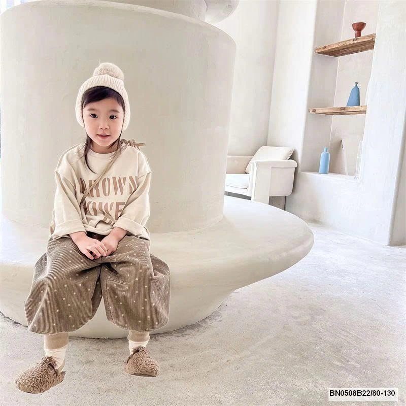 ÁO THUN CHỮ HÀN QUỐC AD.BABY