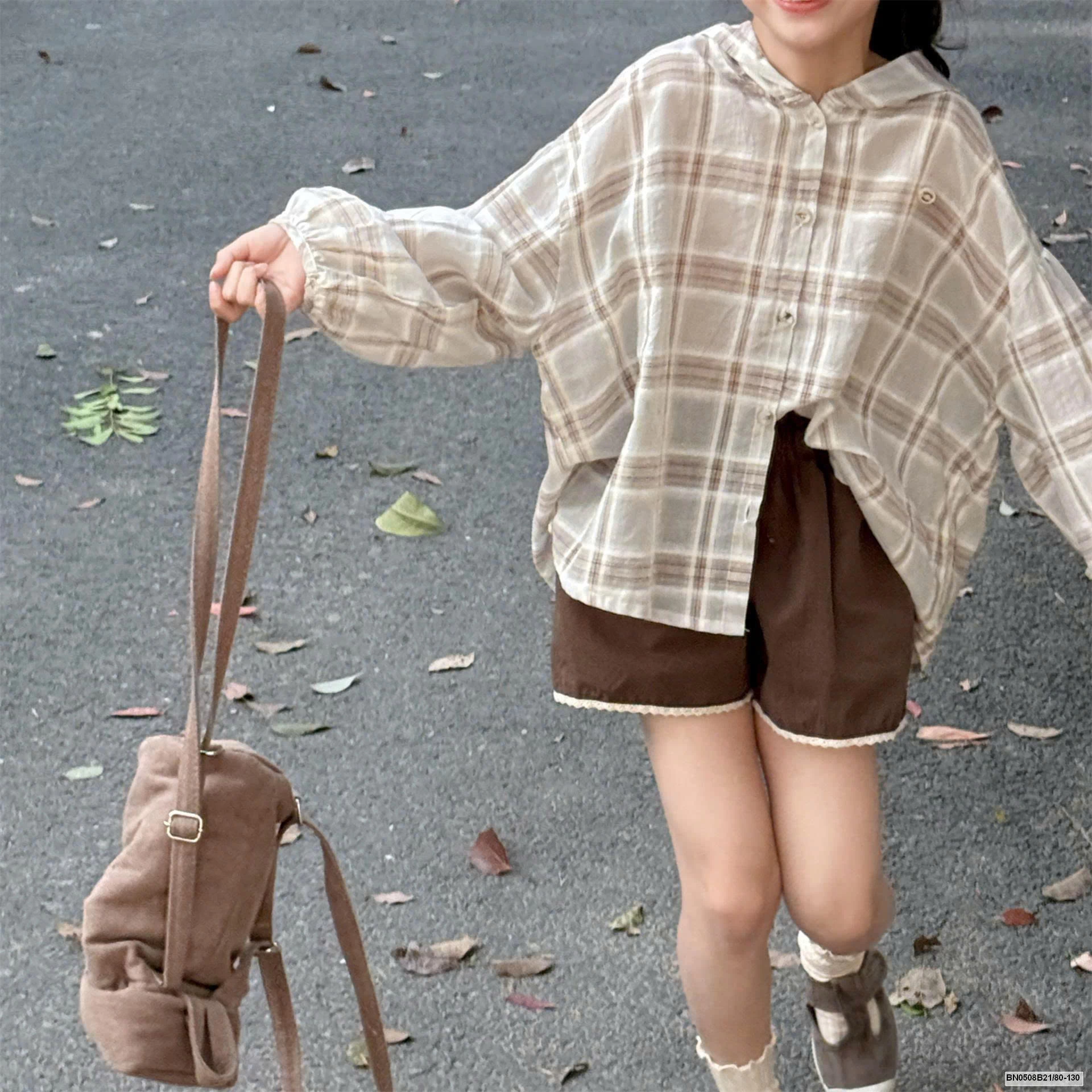 SƠ MI XÔ ĐŨI THỜI TRANG LIỀN MŨ AD.BABY