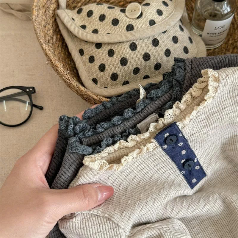 ÁO THUN GÂN CỔ BÈO AD.BABY