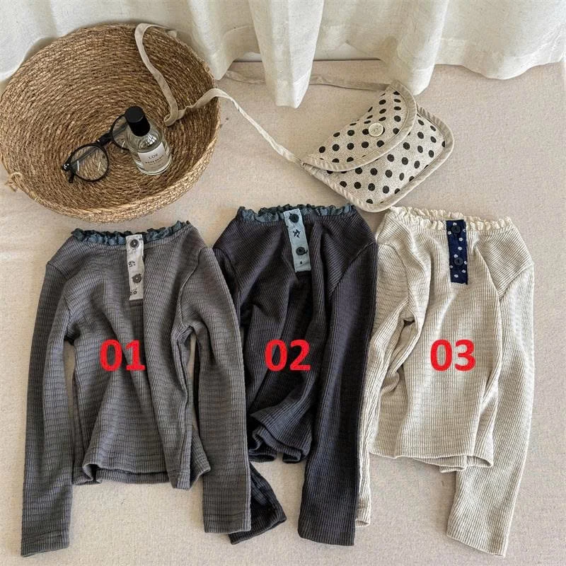 ÁO THUN GÂN CỔ BÈO AD.BABY