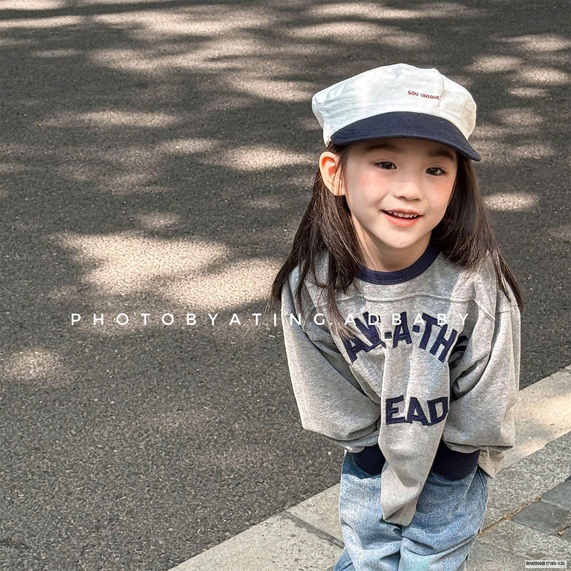 ÁO THUN CHỮ DÀI TAY  AD.BABY