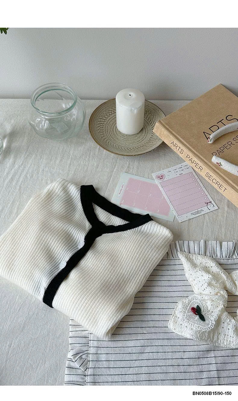 ÁO KHOÁC LEN MỀM PHỐI VIỀN