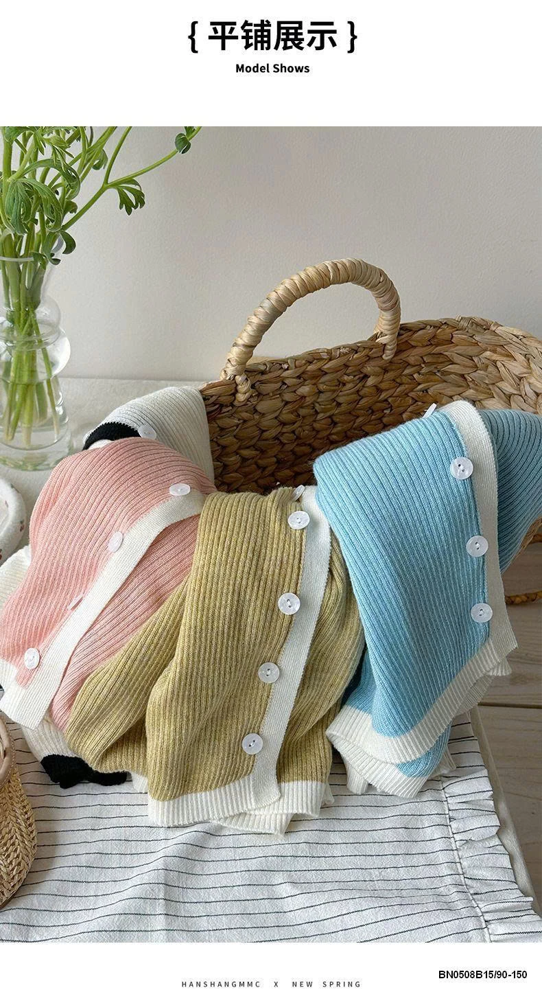 ÁO KHOÁC LEN MỀM PHỐI VIỀN